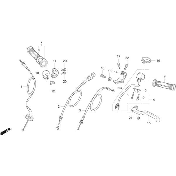 HRC �G�C�`�A�[���V�[ �X���b�g���O���b�vCOMP NSF100 HONDA �z���_ �O���b�v �n���h��