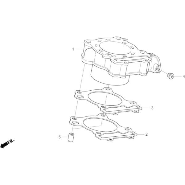 HRC �G�C�`�A�[���V�[ �V�����_�[�K�X�P�b�g 0.20 NSF250R HONDA �z���_ �G���W���K�X�P�b�g �G���W���p�[�c �G���W��