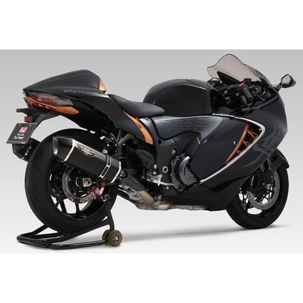 YOSHIMURA ヨシムラ HEPTA FORCE サイクロン 2本出し EXPORT SPEC 政府認証 スリップオンマフラー (ヒートガード付属) Hayabusa SUZUKI スズキ マフラー