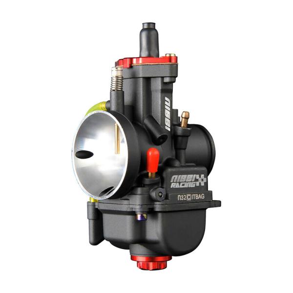 エイプエンジン　キャブレター付き本日限り値引き！！！ NIBBI ニビ Anodizing キャブレター PWK32 カラー：ブラック 吸気関連