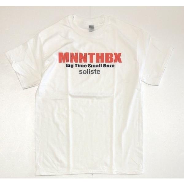 SOLISTE �\���X�g SOLISTE×MNNTHBX LOGO S�^S TEE �T�C�Y�FM T�V���c �A�p����