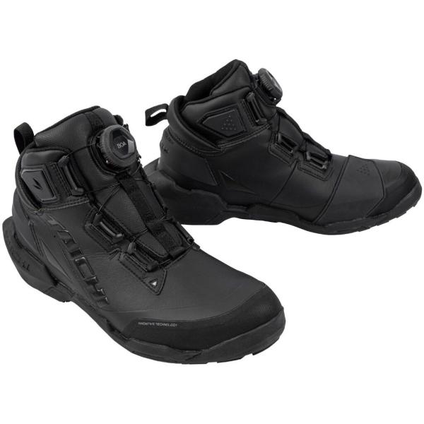 他サイト： RS TAICHI アールエスタイチ RSS013 DRYMASTER アローシューズ［ドライマスター ブラック］ライディングシューズ サイズ：23.0cm ライディングシューズの商品画像