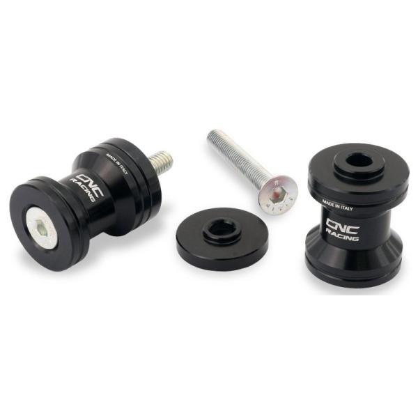 CNC Racing CNC Racing:CNCレーシング スイングアームスプール カラー:ブラック MONSTER 937 :24904270:ウェビック1号店 通販 スイングアームスプール M8×1.25 シルバー STRAIGHT 34-802 (STRAIGHT ストレート)