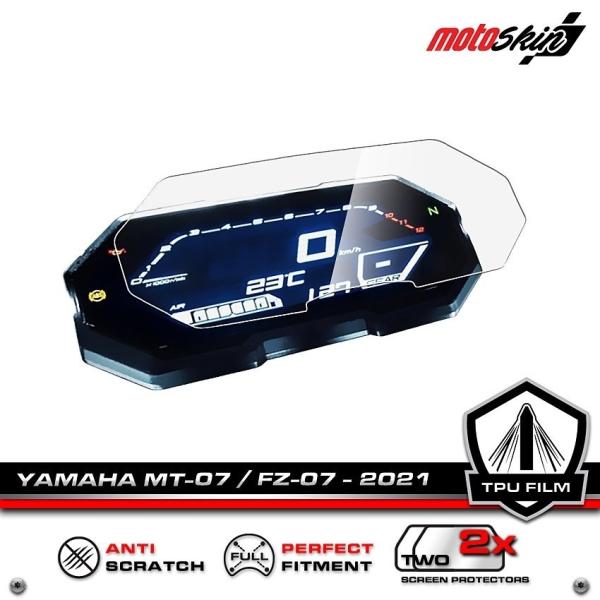 MOTO SKIN ���g�X�L�� PRO TPU FILM Dashboard Screen Protector MT-07�^FZ-07 - 2021 MT-07 FZ-07 YAMAHA ���}�n ���[�^�[�t�B���� �d���n