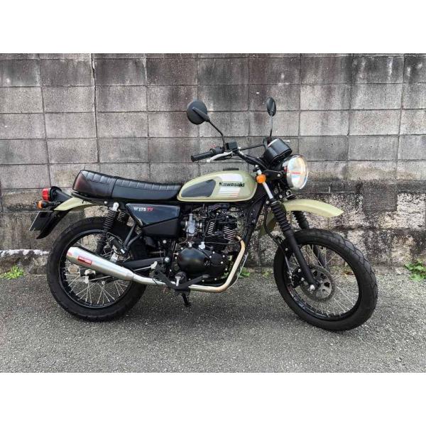 HAJIME ハジメ フルエキゾーストマフラー W175 KAWASAKI カワサキ