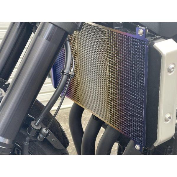 Z900RS チタニウムパワー　チタンメッシュラジエターコアガード webike_25015891