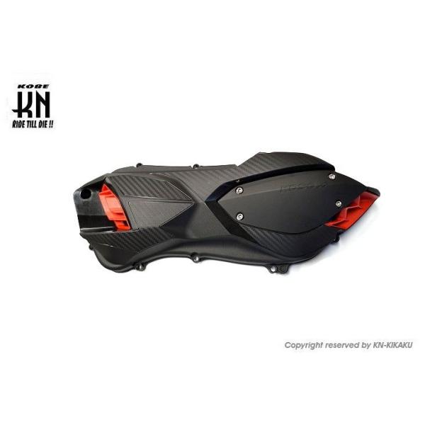 KOSO コーソー クランクケースカバー カラー：レッド シグナスGRYPHUS BW’S125 X FORCE FORCE2．0 AUGER NMAX155 NMAX125 YAMAHA ヤマハ エンジンパーツ