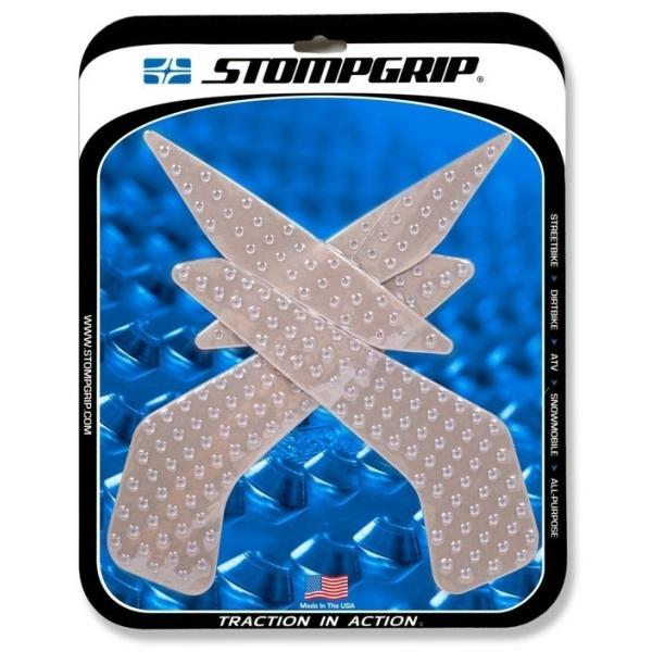 STOMPGRIP �X�g���v�O���b�v �g���N�V�����p�b�h �X�g���[�g�o�C�N�L�b�g�yVOLCANO�z �J���[�F�N���A CRF250L CRF250M HONDA �z���_ �j�[�O���b�v�p�b�h �O��