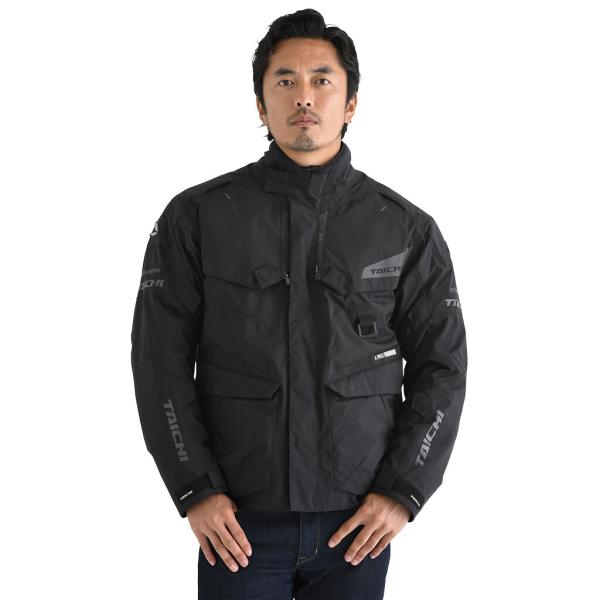 TAICHI DRYMASTER バイクジャケット Lサイズ グレー 黒