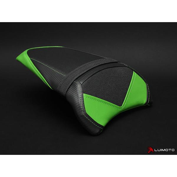 LUIMOTO ルイモト リアシートカバー Sport カラー：ライム グリーン ステッチ／ディープ ライム Ninja 650 KAWASAKI カワサキ シートカバー シート関連 外装