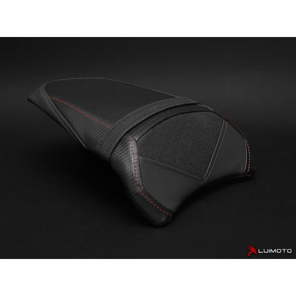 LUIMOTO ルイモト リアシートカバー Sport カラー：ダーク レッド ステッチ／SP ブラック Ninja 650 KAWASAKI カワサキ シートカバー シート関連 外装