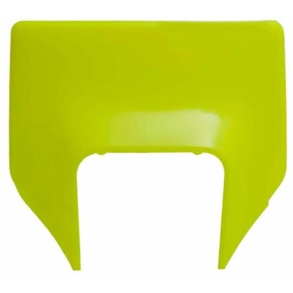 RACETECH ���[�X�e�b�N Front Plate Neon Yellow Husqvarna FE 250 350 450 501 TE I 300 HUSQVARNA �n�X�N�o�[�i �[�b�P���J�E�� �J�E���֘A �O��