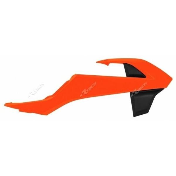 RACETECH ���[�X�e�b�N Radiator Covers OEM Color (2016) Orange�^Black KTM 125 SX 250 SX-F 350 450 HERLINGS REPLICA ���W�G�[�^�[ ��p�֘A �G���W��