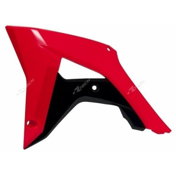 RACETECH ���[�X�e�b�N Radiator Covers OEM Color (2017) Red�^Black Honda CRF450R CRF 250 R  RX ENDURO 450 HONDA �z���_ ���W�G�[�^�[ ��p�֘A �G���W��