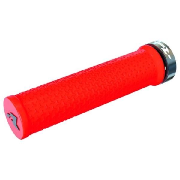 RACETECH ���[�X�e�b�N R-Bike Lock-on Grips Neon Red E-Bike �O���b�v �n���h��