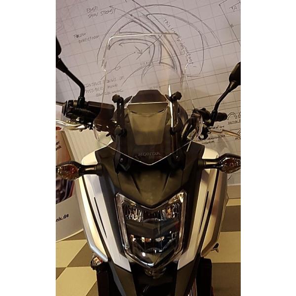 BONSAI MOTO �{���T�C���g �X�N���[���A�W���X�^�[ NC750X HONDA �z���_ �X�N���[����t���X�e�[�E���i �O��