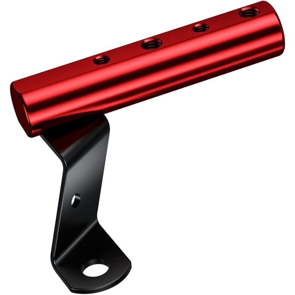 他サイト： Kaedear カエディア アルミ製ミラーマウント 薄型 カラー：マッドレッド マルチバー・マウントバー 電子機器類の商品画像