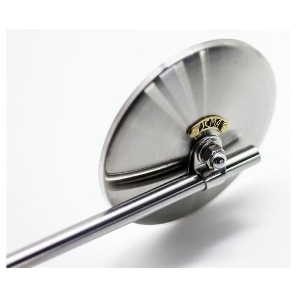 Motor Rock モーターロック JCMAミラー 直径：100mm / JCMAタグ