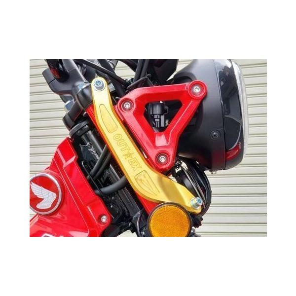 OUTEX �A�E�e�b�N�X �X�e���X�^�r���C�U�[(�A���~�f��) �J���[�F�u���b�N�A���}�C�g CT125�n���^�[�J�u HONDA �z���_ �X�e���X�^�r���C�U�[ �T�X�y���V���� ���i�摜2