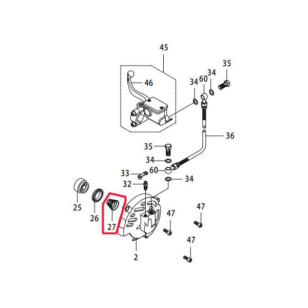 ※詳細な出荷時期はご注文後にメールでご案内します。■商品番号00-00-1687■JANコード4514162267059■商品概要油圧乾式用【画像内番号】27【旧品番】22863-181-T00
