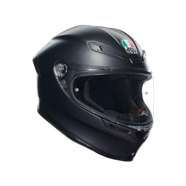 agvフルフェイスヘルメット マットブラック AGV エージーブイ K6 S JIST Asian Fit ヘルメット サイズ：M(57-58cm