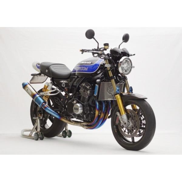美品 Z900RS K-FACTORY CLR-R+ チタンフルエキ マフラー K-FACTORY（ケイファクトリー） CLR-R＋ チタンフルエキ ラウンド
