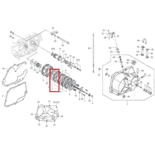 SP武川 SP武川:SPタケガワ 【補修部品】クラッチプレッシャープレート :25657250:ウェビック1号店 通販 SP武川 SPタケガワ プレッシャープレート スペーサー