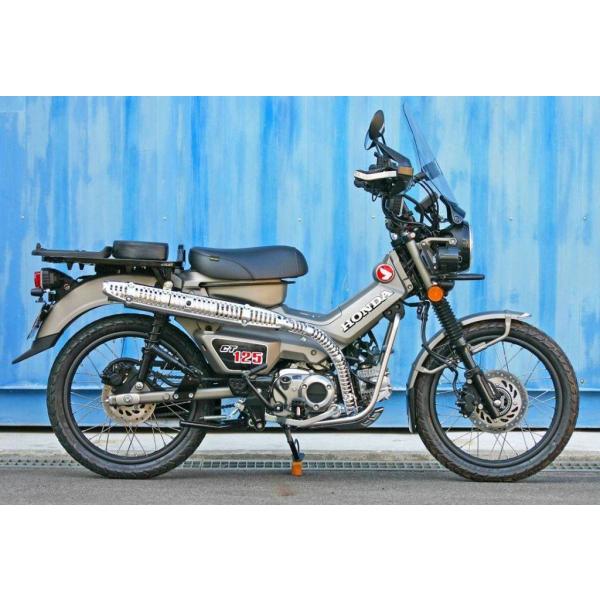 CT125ハンターカブ　JA55 アウテックス　OUTEX マフラー CT125 ハンターカブ JA55 OUTEX UPマフラー アップマフラー アウ