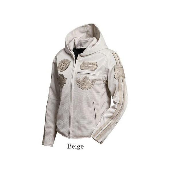 DEGNER（デグナー） レディースメッシュフード付ジャケット サイズ：L