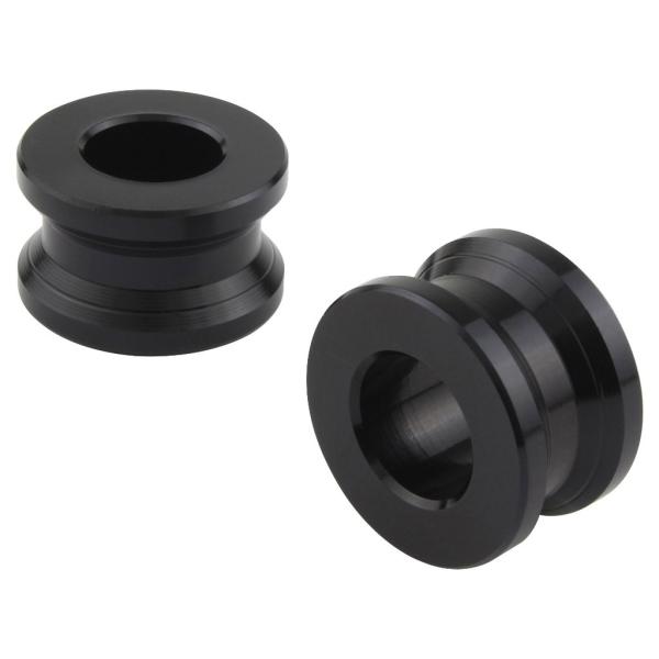 他サイト： POSH Faith ポッシュ フェイス カラースプールタイプ カラー：ブラック / 内径：8mm(最大径16.6mm・最細径13.5mm) 厚さ：T=10mm カラー・スペーサー・シム 外装の商品画像