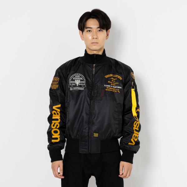 VANSON バンソン MA-1ジャケット サイズ：XL オールシーズンジャケット