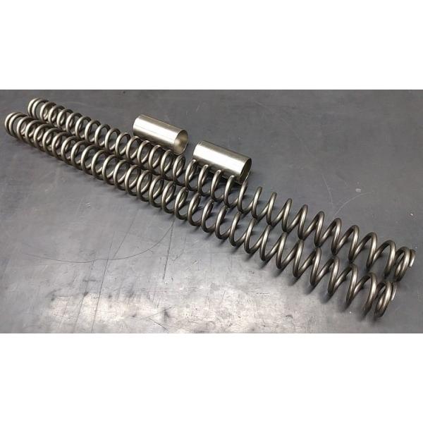ニンジャ400 250 YSS TOP LINE シングル　リアショック　-23 SUS441 エスユーエス441 フロントフォークスプリングキット for