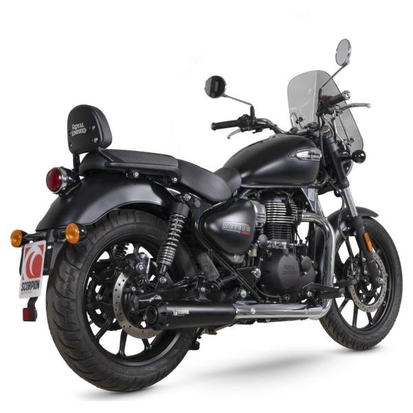 royal enfield メテオ350用スリップオンマフラー