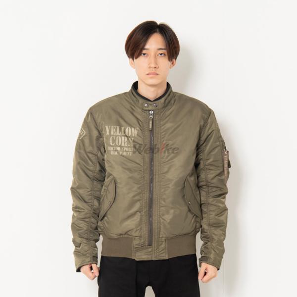 YeLLOW CORN（イエローコーン） YB-3321 ウインタージャケット MA-1