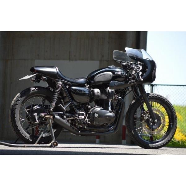 AN-BU アンブ フルエキマフラー2in1 W800 KAWASAKI カワサキ フル