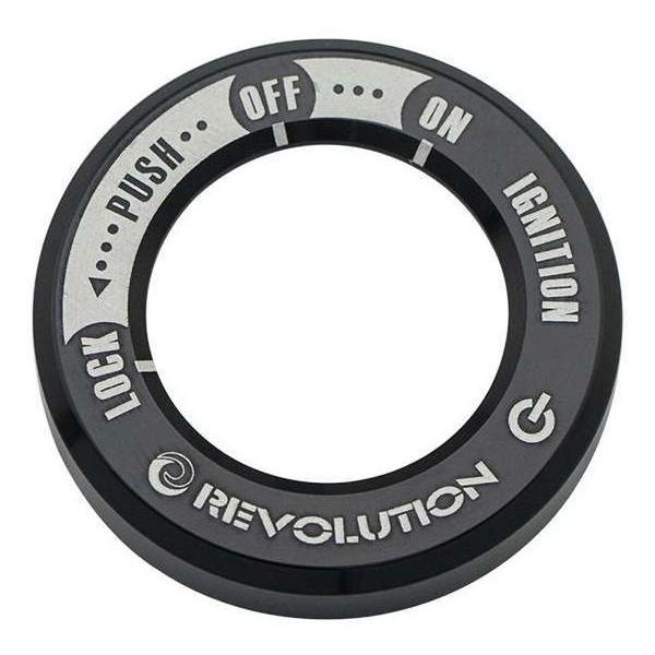 ぶーこ REVOLUTION レボリューション キーシリンダーリング カラー：ブラック