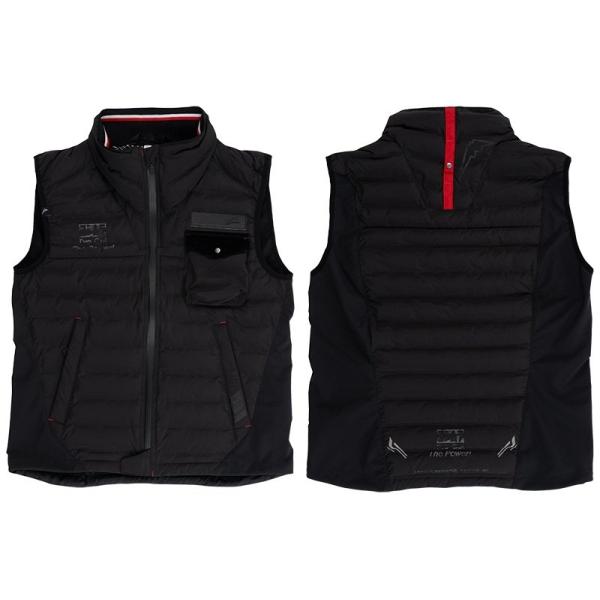 クシタニ　ヨシムラMIDベスト　ブラック　LL ヨシムラ YOSHIMURA 【ヨシムラ×クシタニ】MIDベスト サイズ：XL