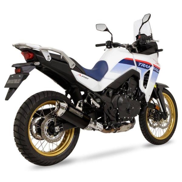 MORIWAKI ENGINEERING モリワキエンジニアリング スリップオンマフラー MX カラー：BP-X(黒艶特殊加工) XL750 TRANSALP HONDA ホンダ マフラー