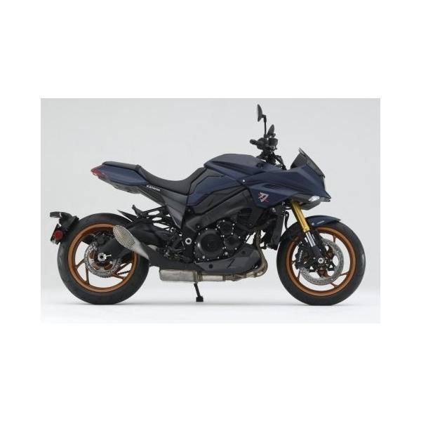ア*ァ様 スリップオンマフラー カーボン風 GSX-S1000 EK-1AA G WestPower（ウエストパワー） スリップオンマフラー 政府認証 KATANA
