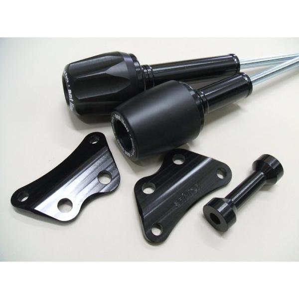 ヤマハSR400FI適合マウントスライダー アントライオン社製 ant lion（アントライオン） マウントスライダー ブラックモデル