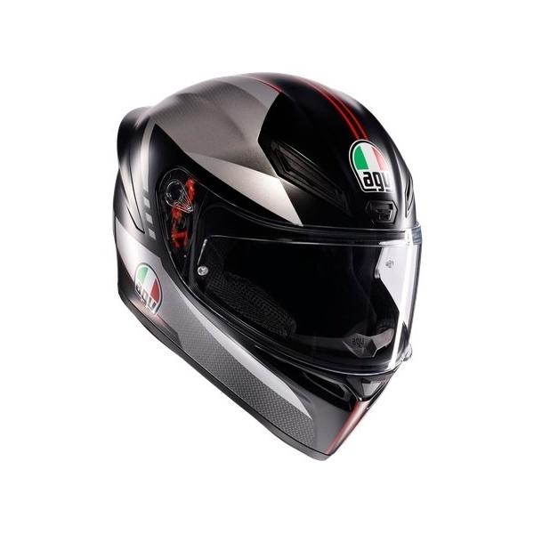 AGV K1 S JIST Asian Fit フルフェイス ヘルメット 公式】K1 S JIST Asian Fit-SLING MATT BLACK/RED 安心の保証