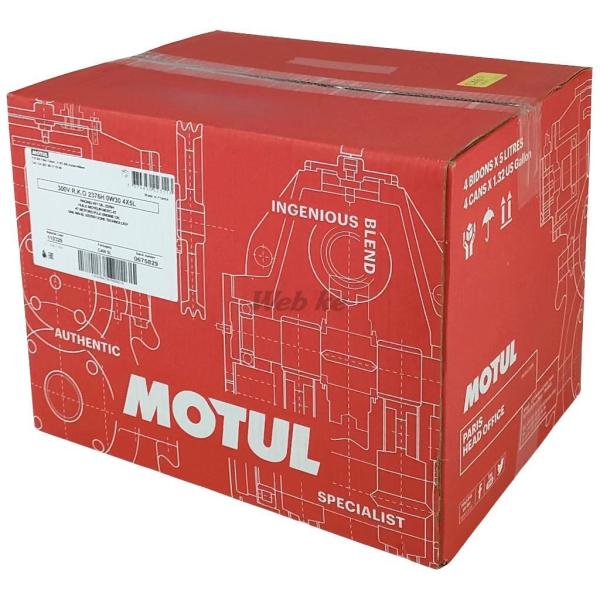 MOTUL（モチュール） 【ケース】300V RACING KIT OIL 2376H 4T (300V