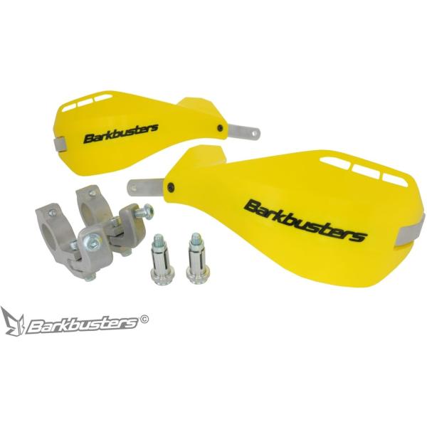 Barkbusters バークバスターズ EGO(エゴ)ハンドガードセット カラー：イエロー ハンドガード・ナックルガード ハンドル周辺パーツ ハンドル