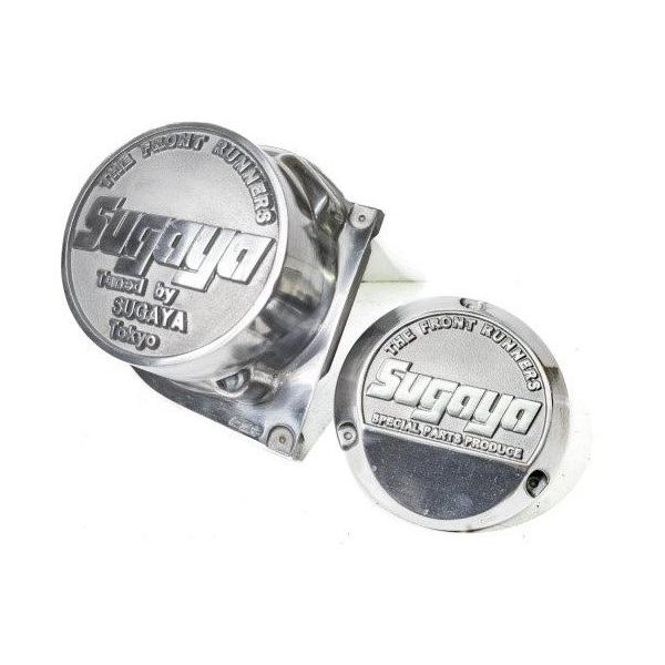 ヒヅキモータース スガヤ ポイント・ダイナモカバーSET GT380 SUZUKI
