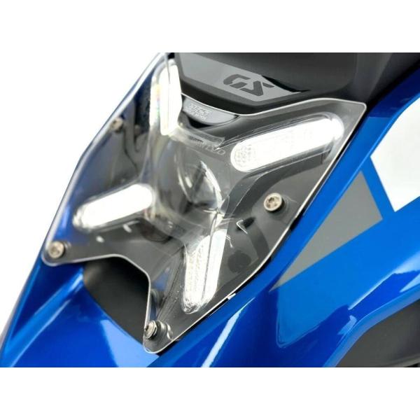 WRS ヘッドライト用プロテクターレンズ　R1250GS GSA用 WRS ダブリューアールエス ヘッドライト用プロテクターレンズ