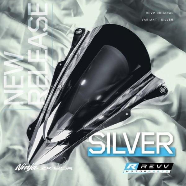 レブ Revv Iridium Windshield Color：Silver ZX-25R ZX-4R ZX-4RR