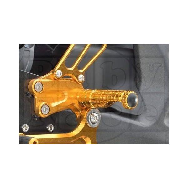BABYFACE ベビーフェイス レースコンセプト・ステップバー カラー：ブラック CBR1000RR-R HONDA ホンダ ステップバー ステップ 足回り