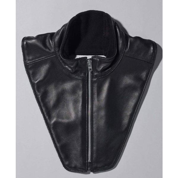 カドヤ（KADOYA） L-NECK WARMER-ZIP [K'S LEATHER＆K'S PRODUCT