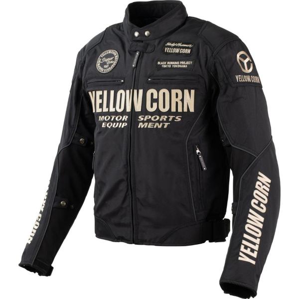 送料込●YELLOW CORN RACING ジャケットBB-3303 数回使用 YeLLOW CORN（イエローコーン） YB-4303 ウィンタージャケット サイズ