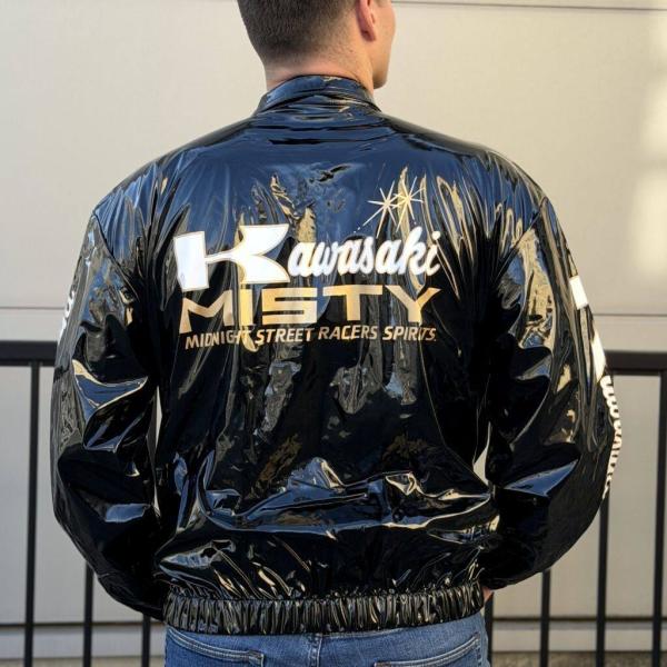 ミスティ MISTY KAWASAKI ブルゾン〈BLK／M-LL〉 サイズ：LL Kawasaki